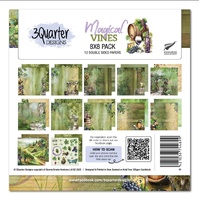 3Quarter Designs - Magical Vines - 8x8 Pack