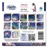 3Quarter Designs - Night Garden - 6x6 Pack