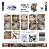 3Quarter Designs - Rustic Tinkerer - 6x6 Pack