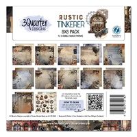 3Quarter Designs - Rustic Tinkerer - 8x8 Pack