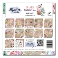3Quarter Designs - Share Positivi-Tea - 8x8 Pack