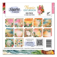 3Quarter Designs - Tropic Excursion - 8x8 Pack
