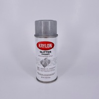 Krylon Glitter Shimmer Spray Paint 113g Shimmering Silver
