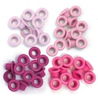 We R Memory Keepers Crop-A-Dile 60 Eyelets Pink 