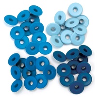 We R Memory Keepers Crop-A-Dile 40 Eyelets Wide Blue