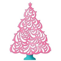 Cottage Cutz Die Ornate Holiday Tree (4x6) 