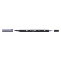 Tombow Dual Brush Pen - Mist Purple - 553