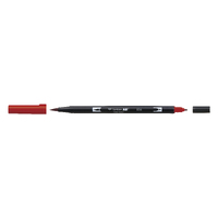 Tombow Dual Brush Pen - Poppy Red - 856