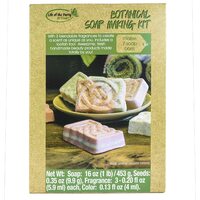 Makes 7 Exfoliating Botanical Embossed Soap Kit