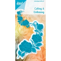 Joy Crafts Die Cutting and Embossing Corner Roses 6002/0368