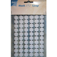 Joy Crafts Hook and Loop Dots 13mm 60/Pkg