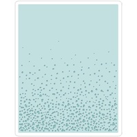 Sizzix Embossing Folder Snowfall Speckles by Tim Holtz A2