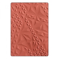 Sizzix 3D Textured Impressions Embossing Folder Geometric 661258