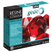 Pebeo Gedeo Colour Resin Kit 150ml Ruby