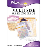 Innovative Home Creations Mesh Wash Bags Multi Sized x3