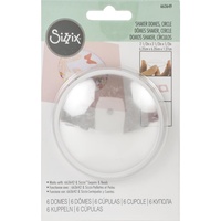 Sizzix Dimensional 2.5 Inch Shaker Domes 6pk