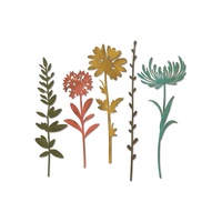 Sizzix Tim Holtz Thinlits Die Set Wildflower Stems #1 664163