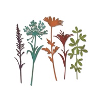 Sizzix Tim Holtz Thinlits Die Set Wildflower Stems #2 664164