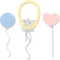 Sizzix Thinlits Die Set 8PK - Balloon 664371