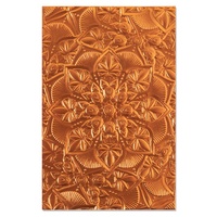 Sizzix 3D Textured Impressions Embossing Folder Floral Mandala 664405