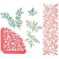 Sizzix Thinlits Die Set 8pk Intricate Corners 664453