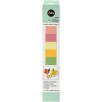 Sizzix Surfacez Sculpting Foam Springtime 12x24 inch 5pk 664609