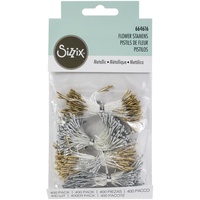 Sizzix Making Essential Flower Stamens Metallic 400pk 664616