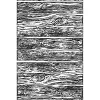 Sizzix Tim Holtz 3D Texture Fades Embossing Folder Mini Lumber 665460