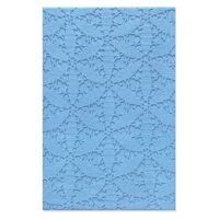 Sizzix 3-D Textured Impressions Embossing Folder - Tablecloth by Eileen Hull 666154