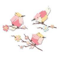 Sizzix Thinlits Die Set 11PK Painted Birds