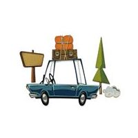 Sizzix Thinlits Die Set 25PK - Road Trip, Colorize by Tim Holtz 666288