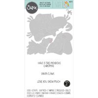 Sizzix Thinlits Die Set 3PK W/3PK Stamps Christmas Characters