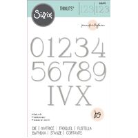 Sizzix Thinlits Die Elegant Numerals