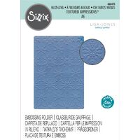 Sizzix Multi-Level Textured Impressions Embossing Folder Snowflake Sparkle