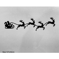 Crafts4U Die Flying Santa Sleigh