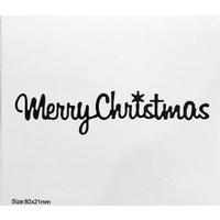 Crafts4U Die Merry Christmas with Star