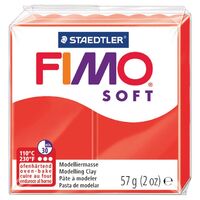 FIMO Soft Oven-Bake Modelling Clay 57g Indian Red