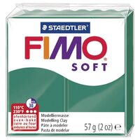 FIMO Soft Oven-Bake Modelling Clay 57g Emerald
