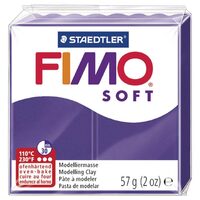 FIMO Soft Oven-Bake Modelling Clay 57g Plum