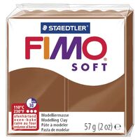 FIMO Soft Oven-Bake Modelling Clay 57g Caramel