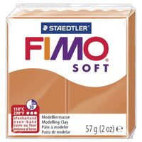 FIMO Soft Oven-Bake Modelling Clay 57g Cognac