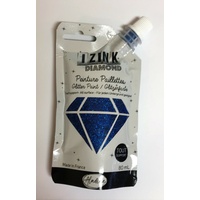 Izink Diamond Glitter Paint 80ml Bleu Marine (Marine Blue)