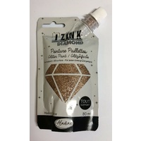 Izink Diamond Glitter Paint 80ml Or Pastel (Pastel Gold)