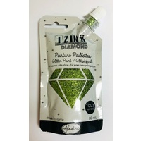 Izink Diamond Glitter Paint 80ml Vert Clair (Light Green)
