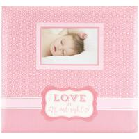 MBI Expressions Post Bound Album W/Window 12"X12" - Love at First Sight