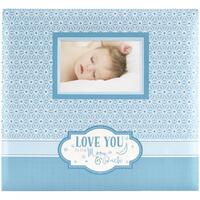 MBI Expressions Post Bound Album W/Window 12"X12" - Love You to the Moon and Back
