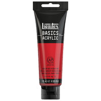 Liquitex Basics Acrylic - 118ml - Cadmium Red Medium Hue
