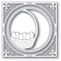 Memory Box Die Egg Basket Frame craft 94235