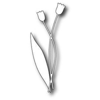 Memory Box Die - Dancing Tulips 98295