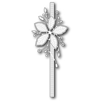 Memory Box Die Poinsettia Ribbon 99182 